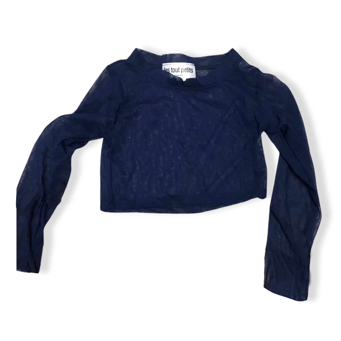 Les Tout Petits Navy Jet Set Top - a Spirit Animal - Tops active February 2024 Juniors Les Tout Petits