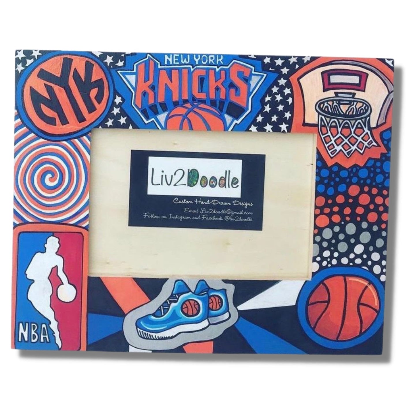 Liv2Doodle Custom Camp/College Picture Frame - a Spirit Animal - Custom Favorite Things Frame $45-$60 Camp custom