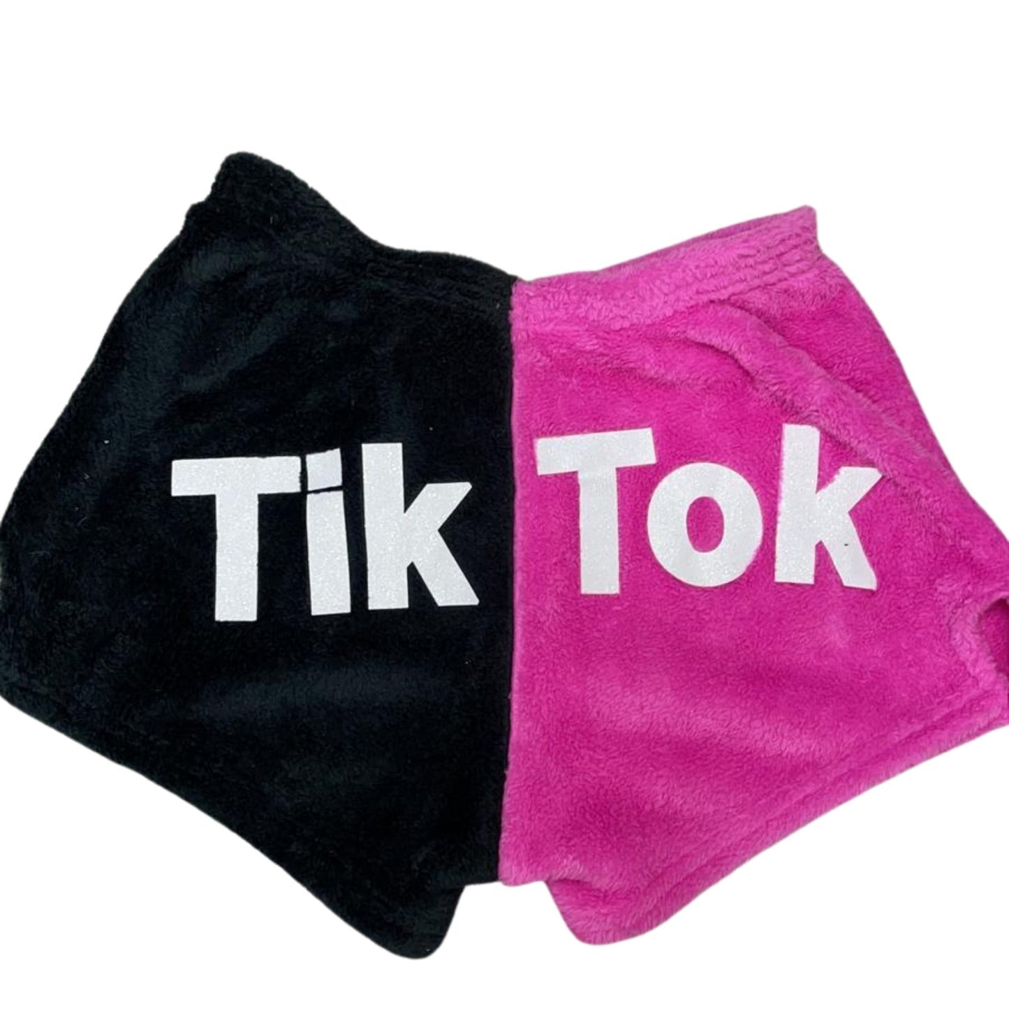 Made with Love and Kisses Neon Pink/Black Logo Frost TikTok Short - a Spirit Animal -