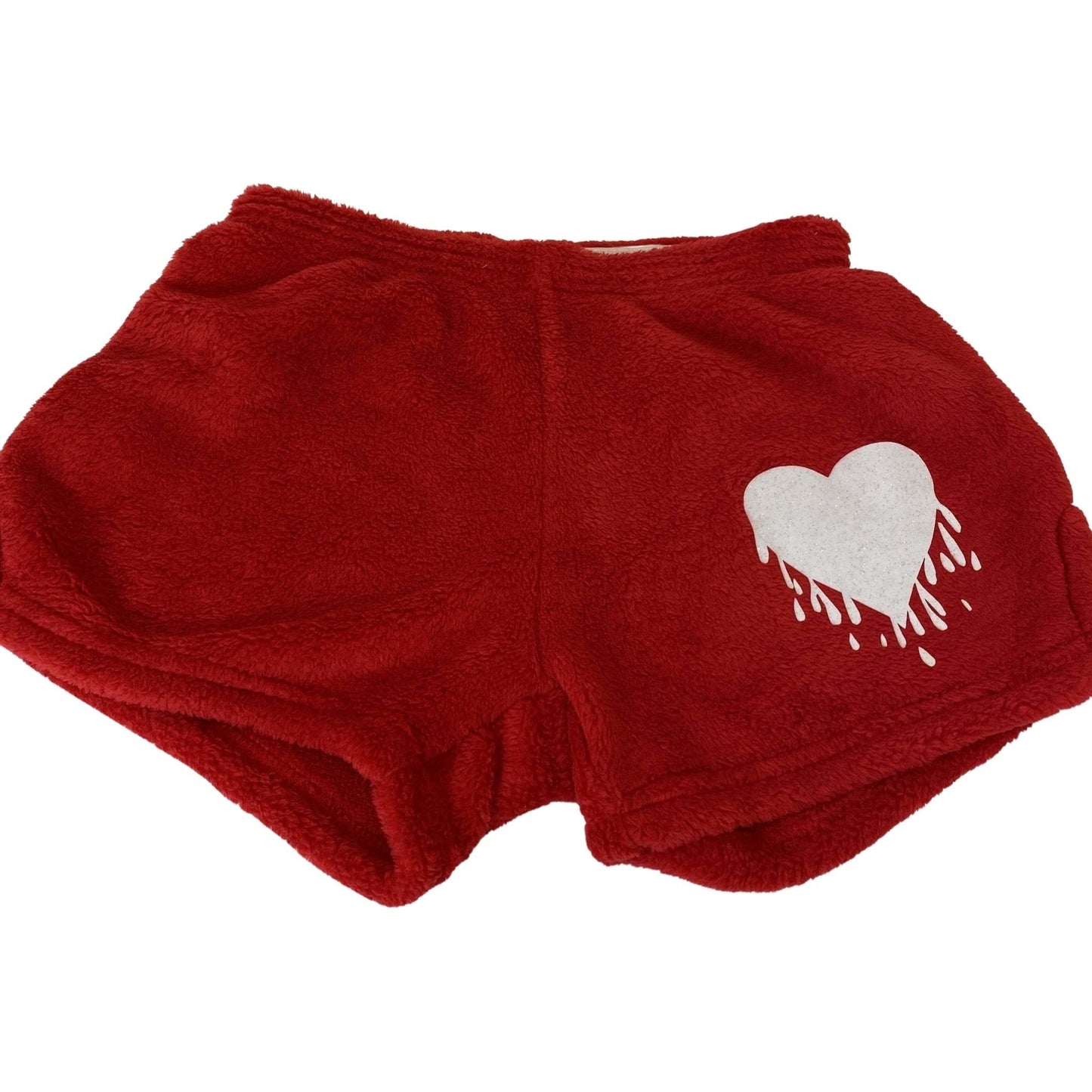 Made with Love Fuzzy Plush Custom Camp Shorts - a Spirit Animal -