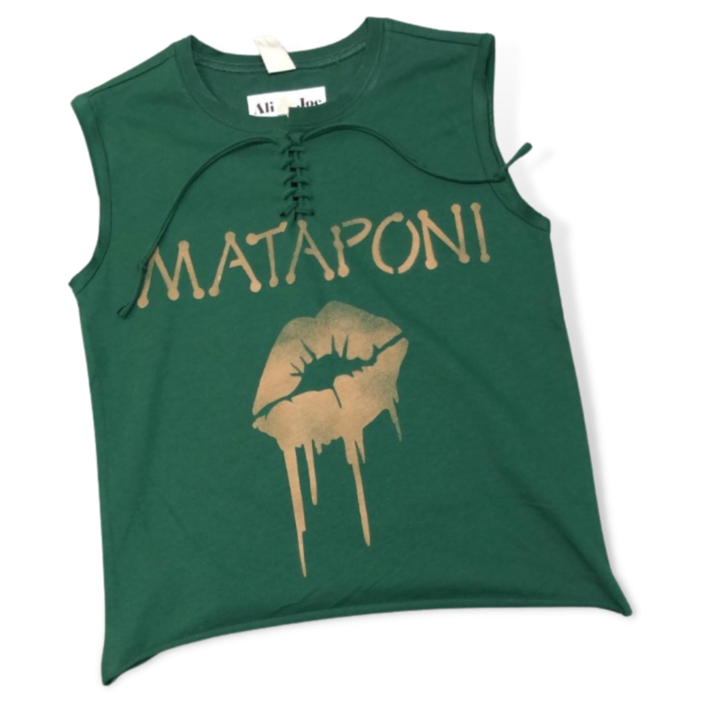 Melting Lips Custom Tonal Laceup Camp Tank - a Spirit Animal - Custom Tank active January 2024 adult Ali & Joe