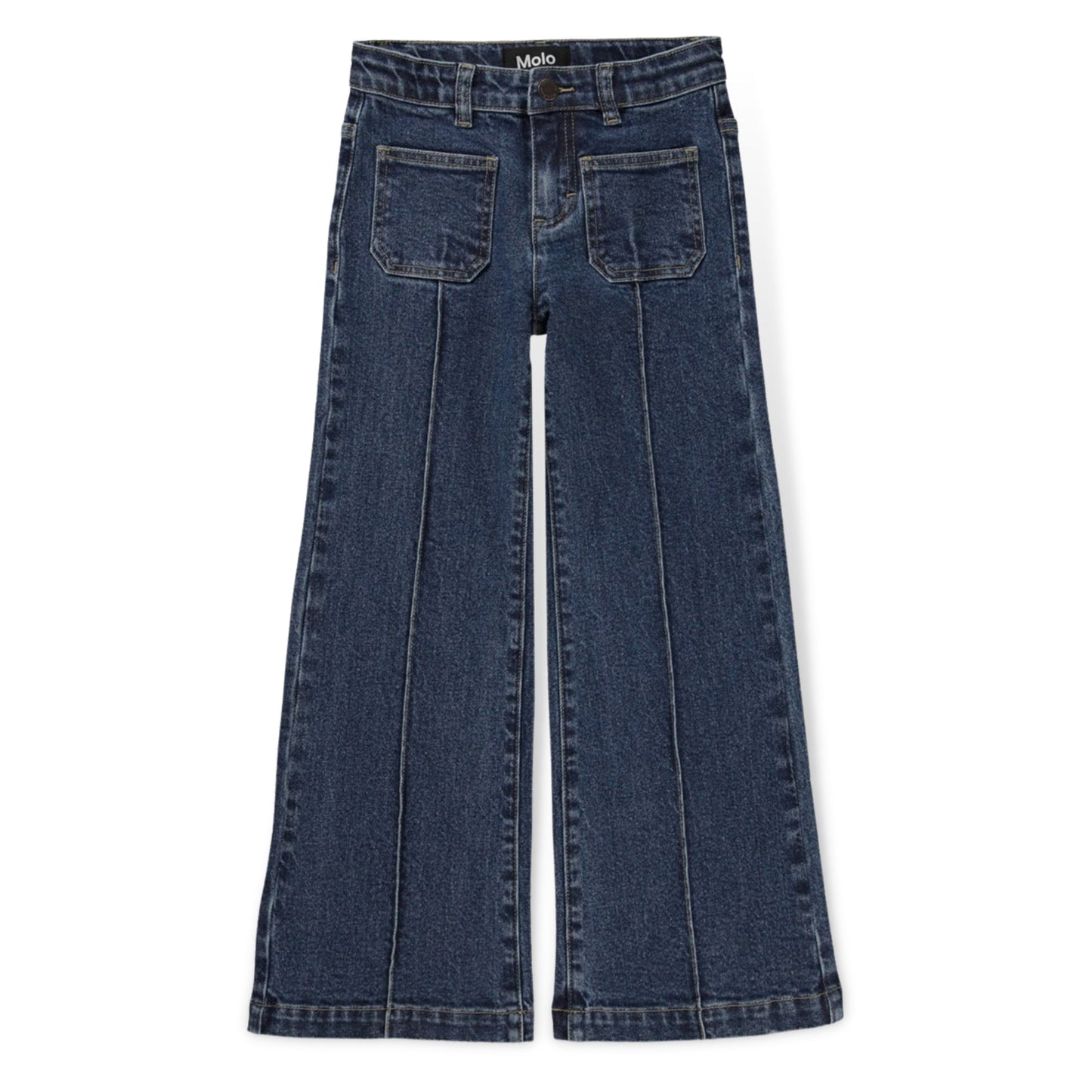 Molo Blue Vintage Adina Woven Pants - a Spirit Animal - Pants active August 2023 Blue bottoms