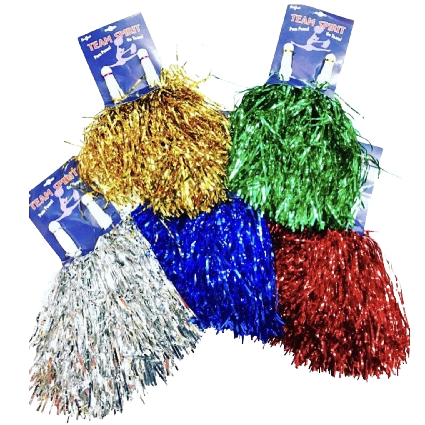 Spirit Pom-Poms - a Spirit Animal - Pom-Pom Confetti & Friends Custom Customizable