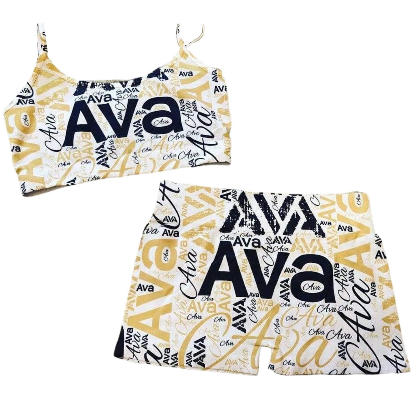 Sports Bra and Booty Short Set - a Spirit Animal - Sports Bra and Booty Short Set $60-$75 booty shorts Camp