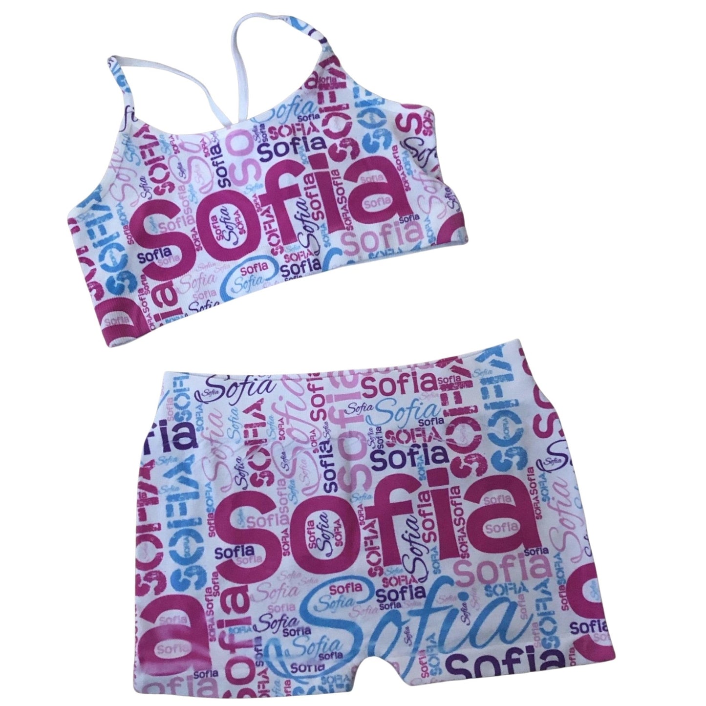 Sports Bra and Booty Short Set - a Spirit Animal -