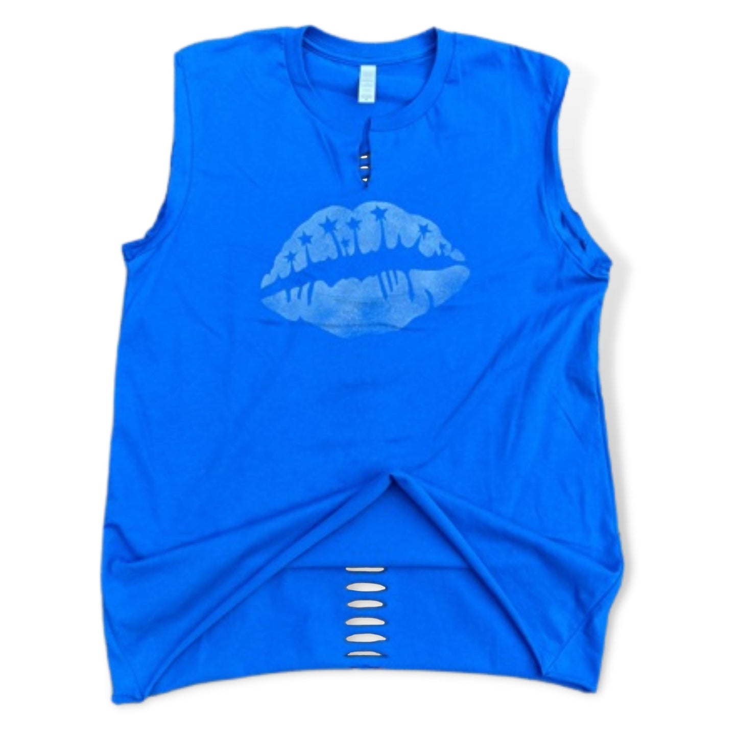 Star Lips Custom Spine Snip Tank - a Spirit Animal - Custom Tank active January 2024 adult Ali & Joe