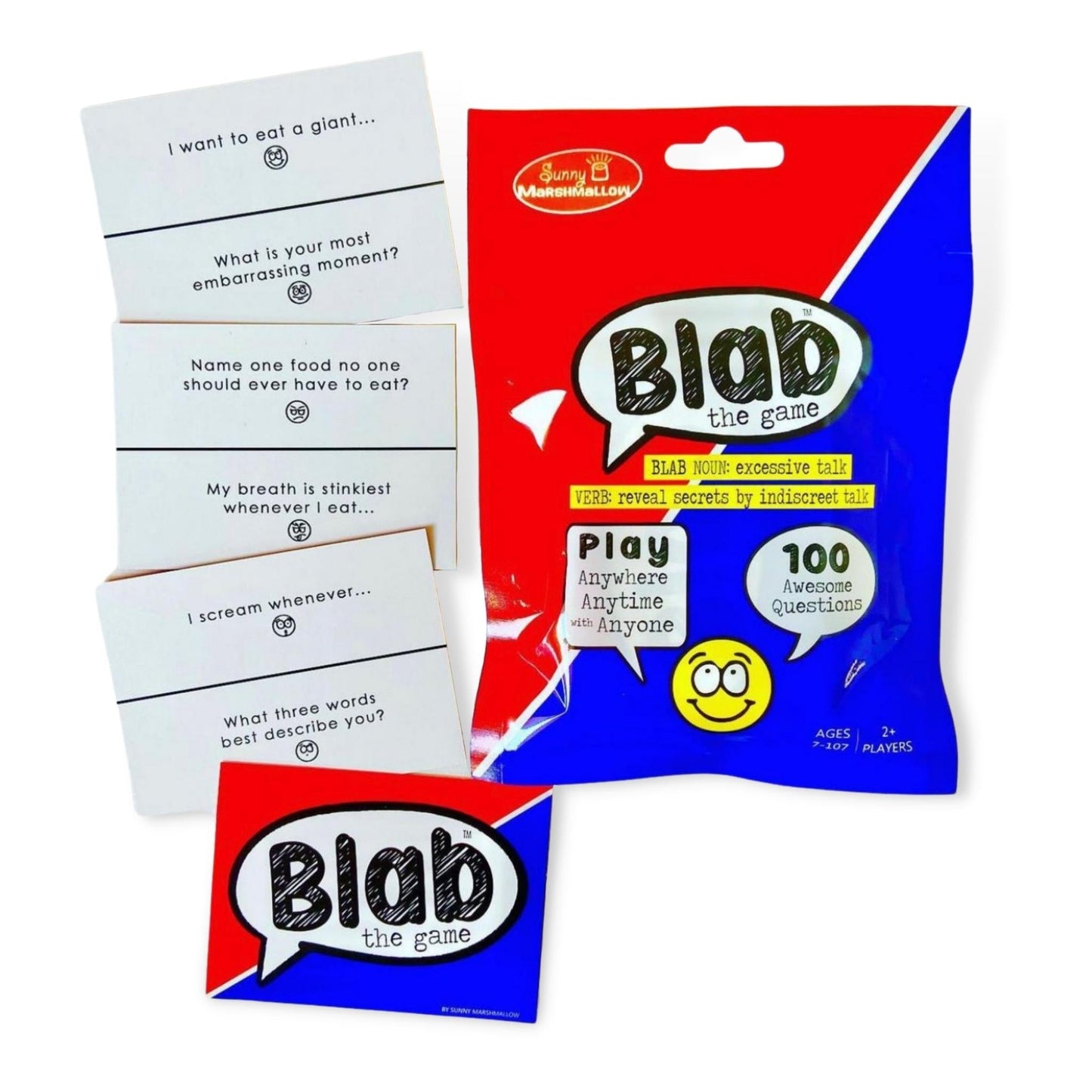 Sunnymarshmallow Games:BLAB the Game - a Spirit Animal - active Jun 2022 Camp games