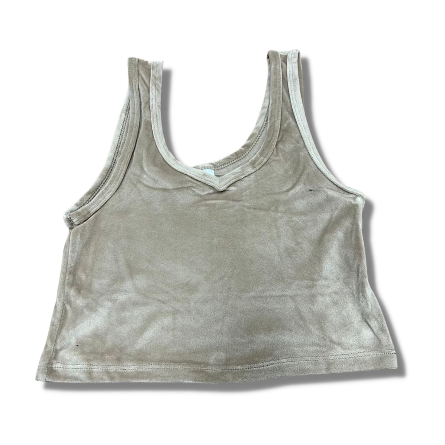 Suzette Ginger Snap Velour Brami - a Spirit Animal - top crop ginger Ginger Snap