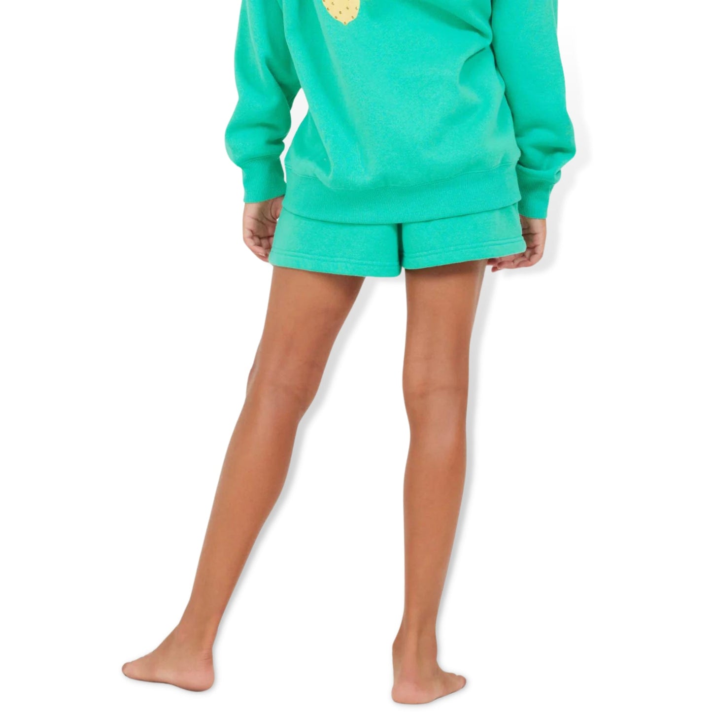 Vintage Havana Surf Green Capri Stones Short - a Spirit Animal - Shorts active December 2023 bottoms Green