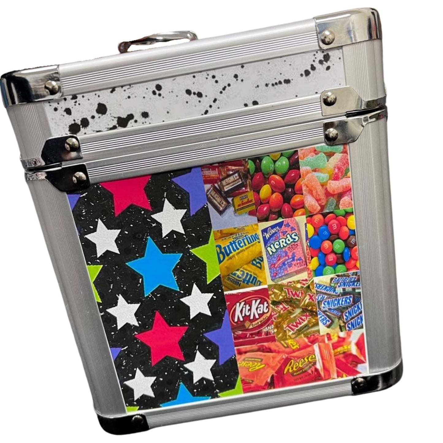 White Combo Decoupaged Lockbox - a Spirit Animal - Custom Camp Lock Box $60-$75 $75-$90 Alli Paige