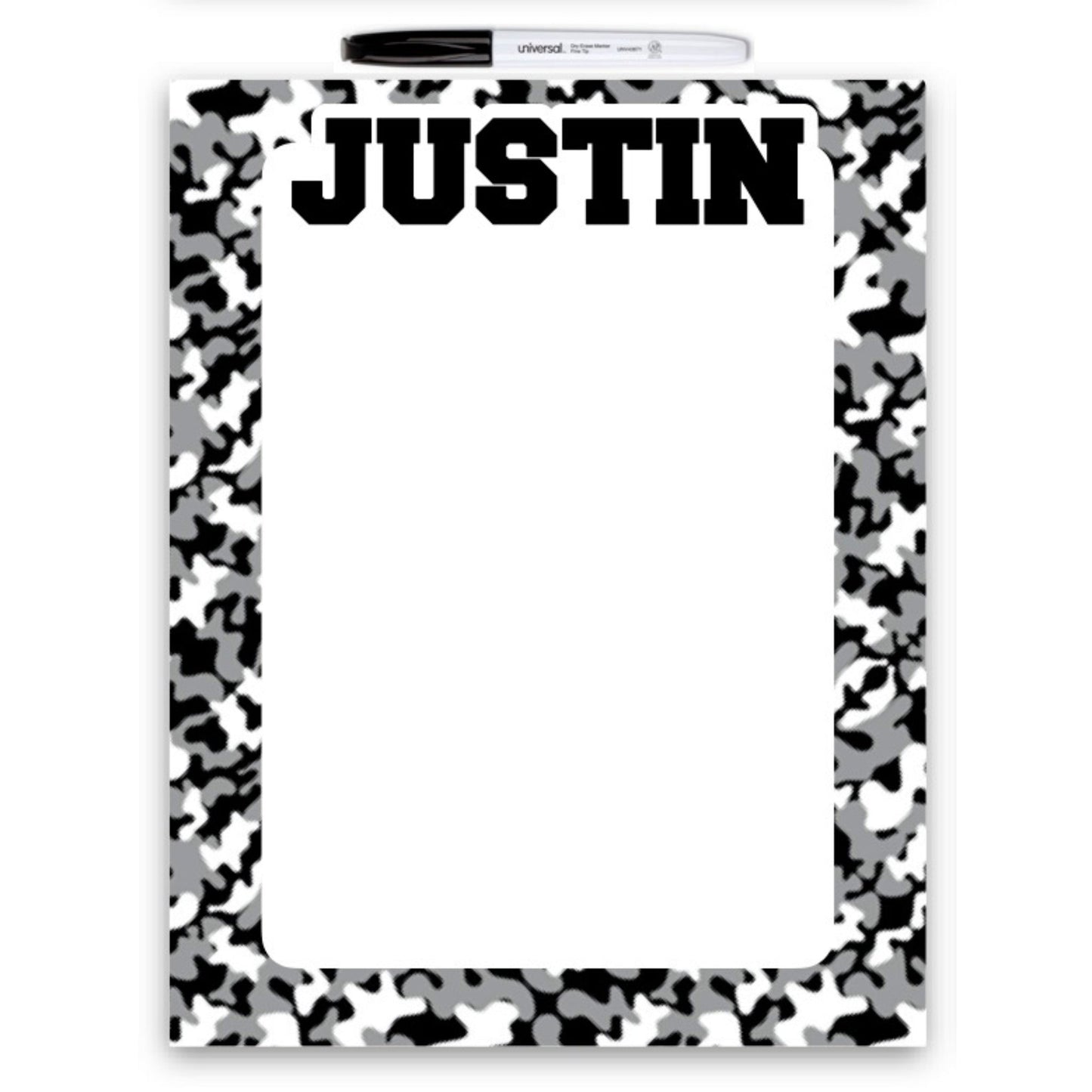 Custom My Busy Week - Dry Erase Board 8x11 - a Spirit Animal - active May 2024 Back to School Custom