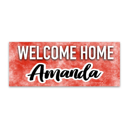 Custom Welcome Home Banner 16x28 (Small) - a Spirit Animal - Banners active April 2024 banner camp