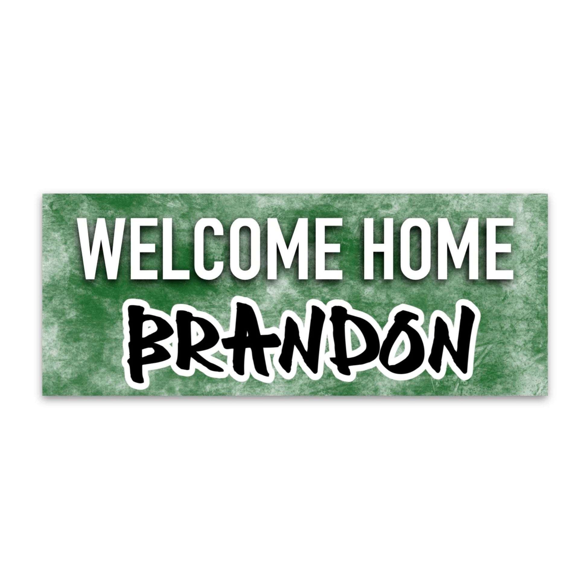 Custom Welcome Home Banner 30x50 (Large) - a Spirit Animal - Banners active April 2024 banner camp