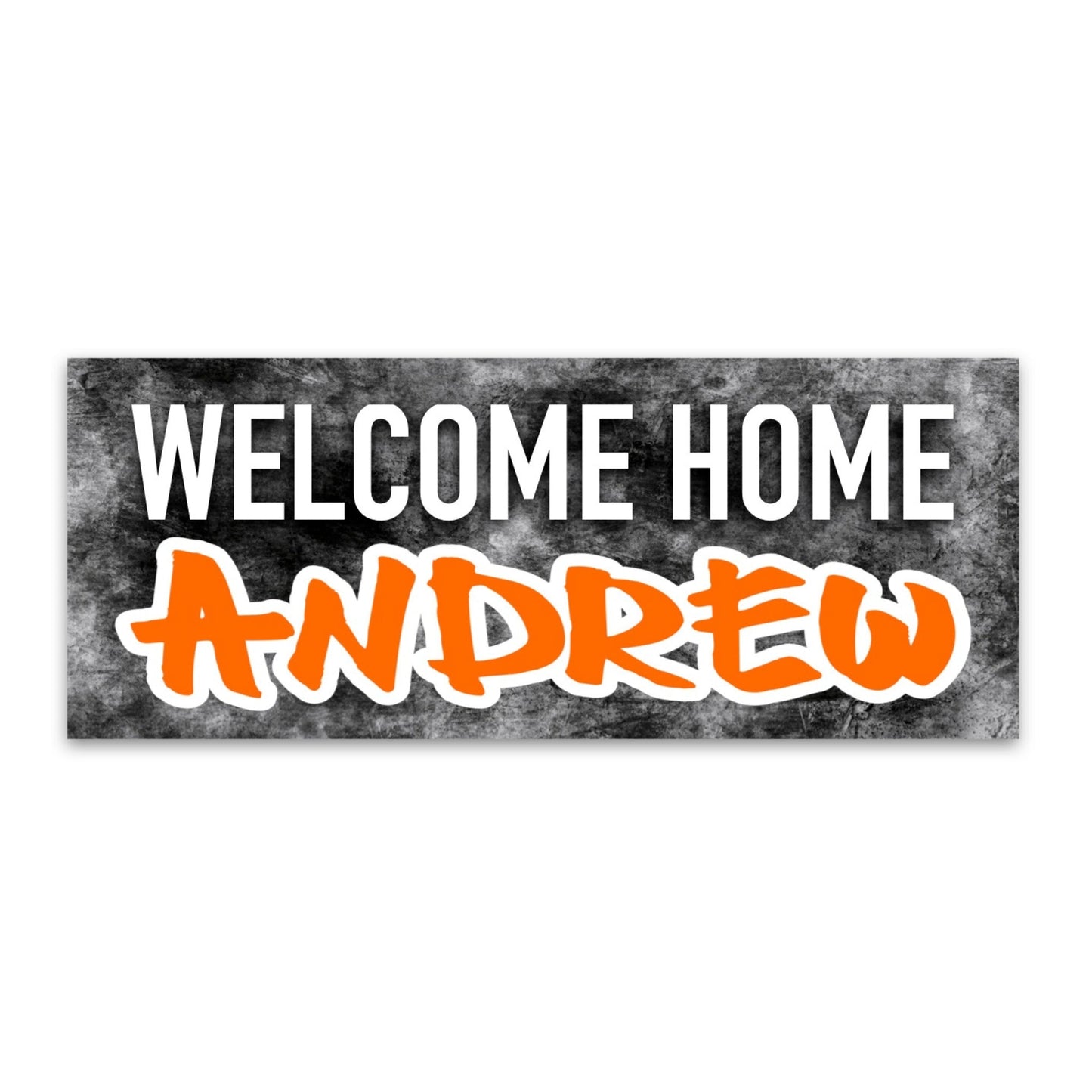 Custom Welcome Home Banner 30x50 (Large) - a Spirit Animal - Banners active April 2024 banner camp