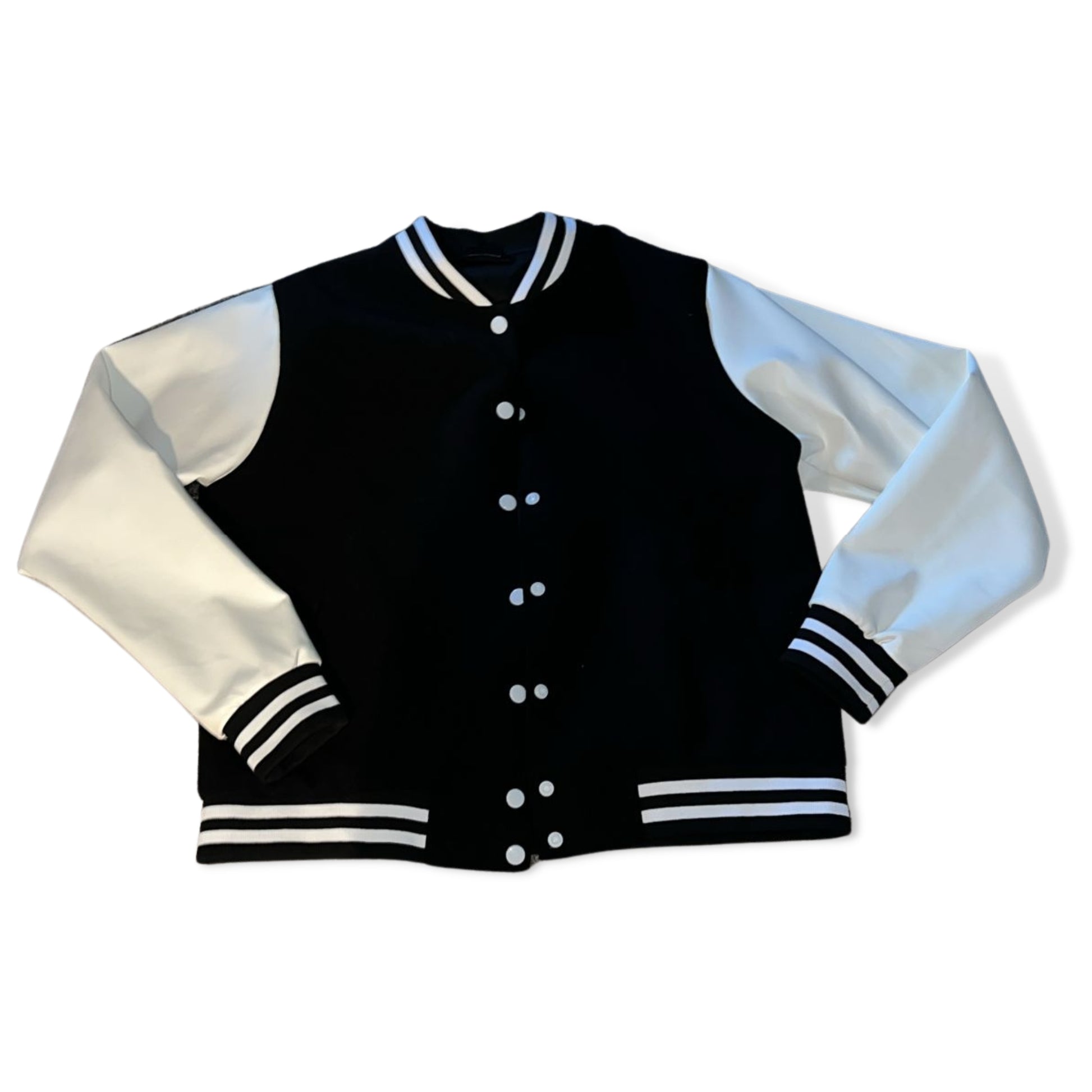 Flowers by Zoe Black Varsity / White Jacket - Junior - a Spirit Animal - Jacket active September 2023 black