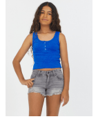 Henley Tank Top - A Spirit Animal - 