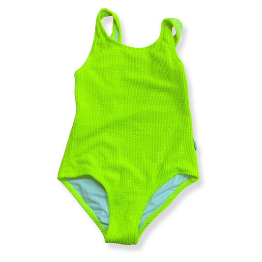 Limeapple Shayla Crinkle One Piece - a Spirit Animal - swim active March 2024 Juniors Lime
