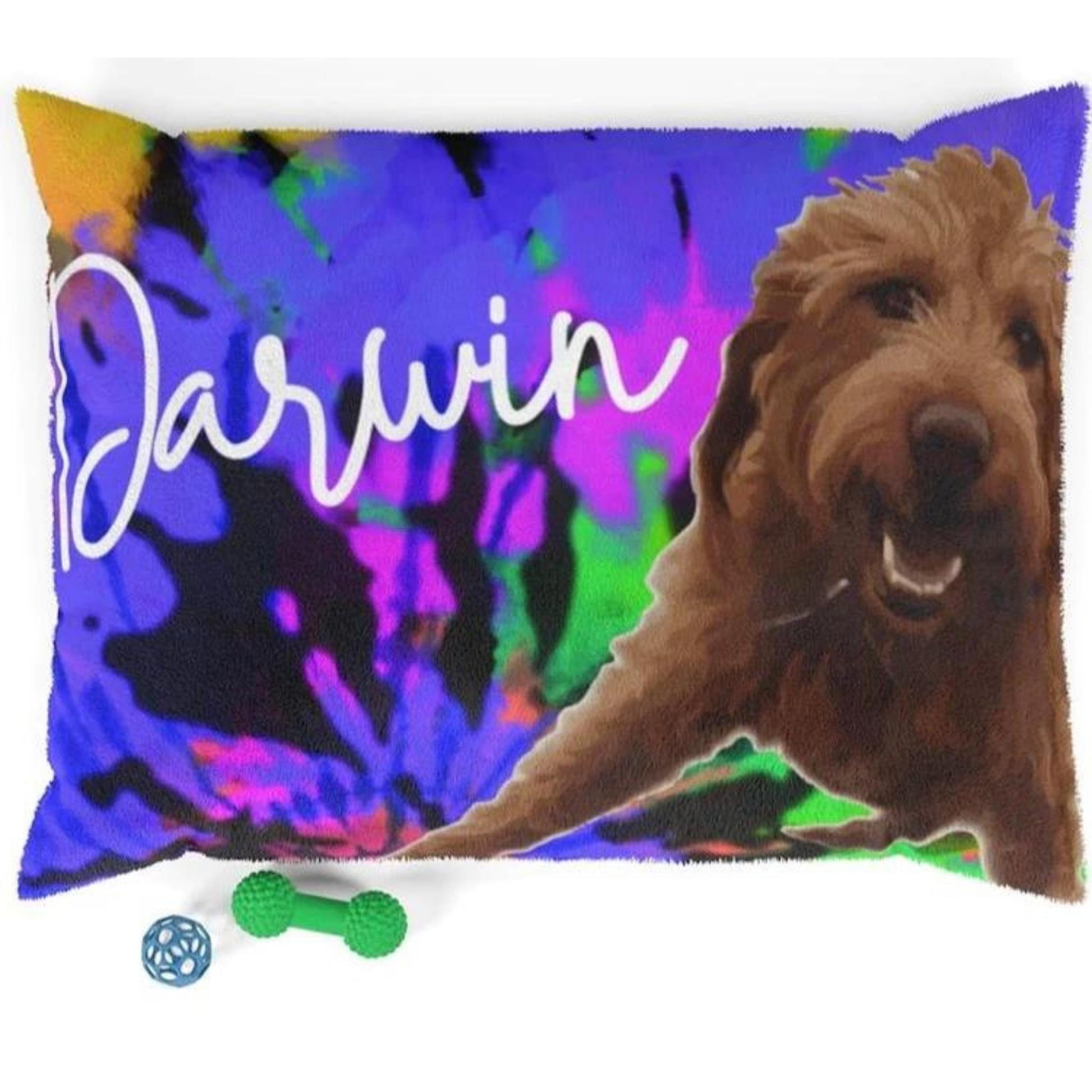 360 Creative Custom Dog Picture Pet Bed - a Spirit Animal - Pet Bed $60-$90 $90-$120 360 Creative