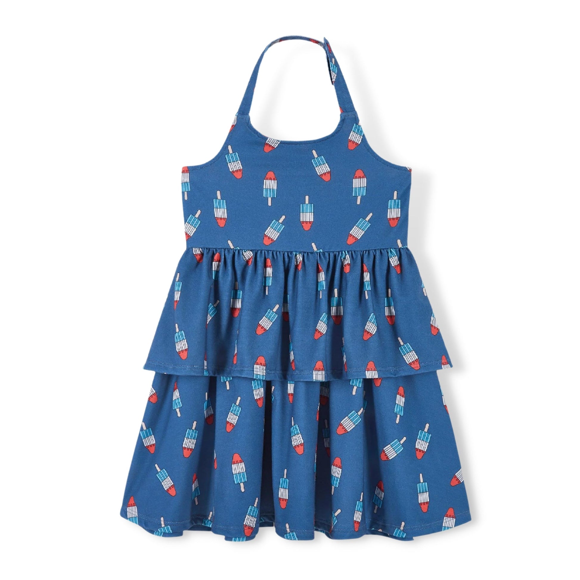 Andy and Evan 4th Of July Rocket Popsicle Dress - a Spirit Animal - Dress active June 2023 Andy & Evan Blue