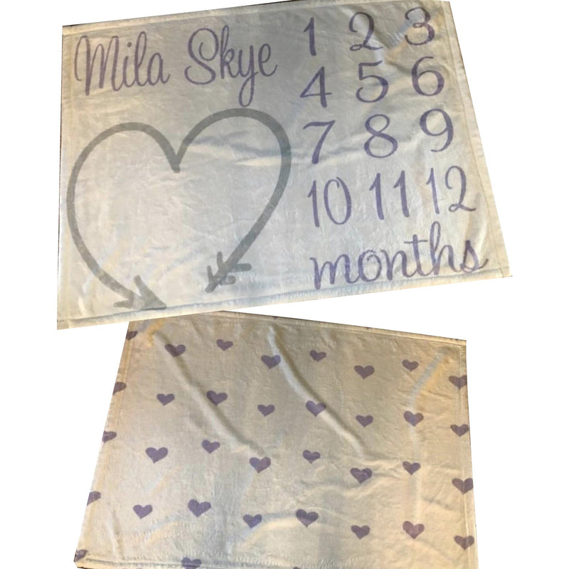 Custom Blanket Months of the Year a Spirit Animal