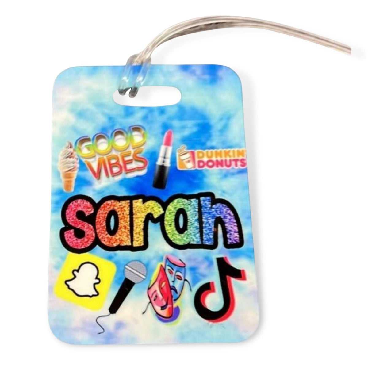 Bus/Trunk/Luggage Tags - a Spirit Animal - accessories camp Junior Large
