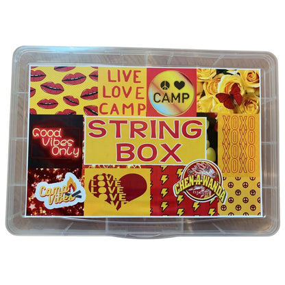 Camp Themed String Box - a Spirit Animal -