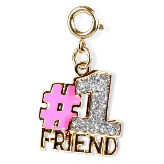 Charm it! Gold Glitter #1 Friend Charm - a Spirit Animal - Charms accessories active September 2023 Charm it!