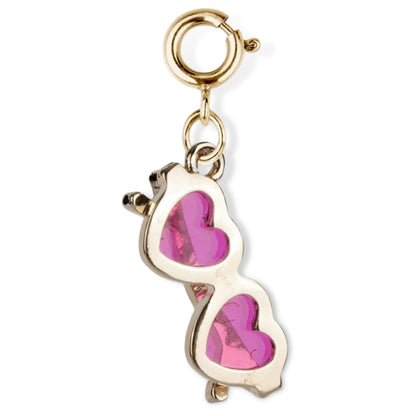 Charm it! Gold Heart Sunglasses Charm - a Spirit Animal - Charms accessories active September 2023 Charm it!