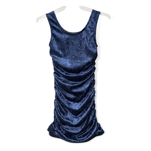 Cheryl Kids Dark Blue Velvet Ruching Dress Jr. - a Spirit Animal - Dress $30-$60 $60-$90 active Oct 2022
