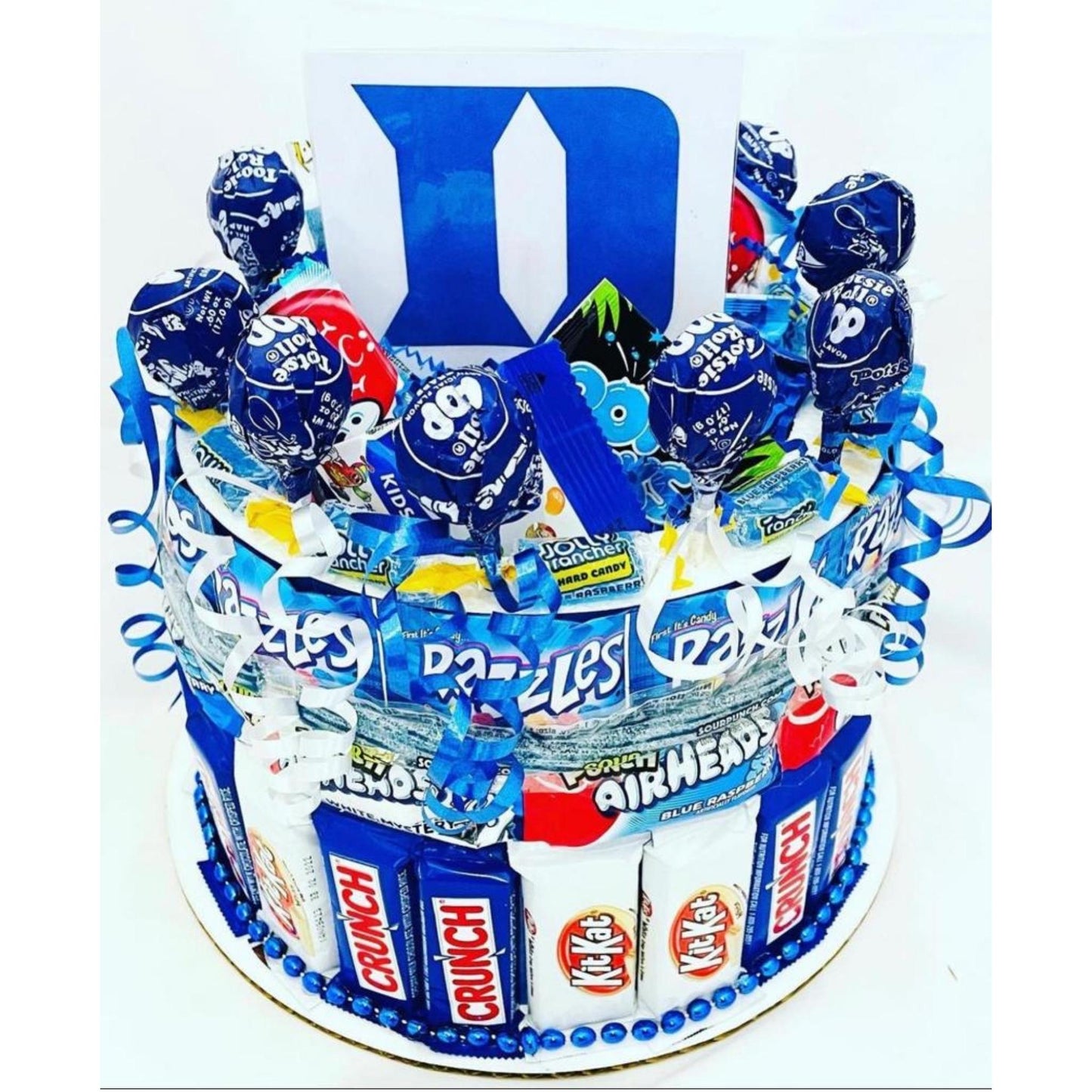 College Candy Cake Bouquets - a Spirit Animal - $45-$60 $75-$90 Candy Cake Explosion