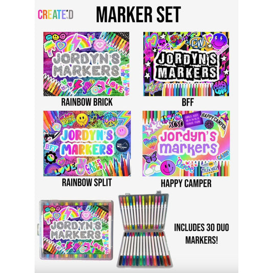 Create by D Marker Set - a Spirit Animal - Marker accessories active September 2023 Create by D
