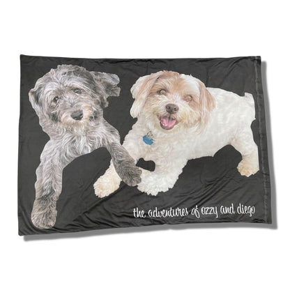 Custom Cotton Dog Pillow Cases - a Spirit Animal - Dog Pillow Cases $60-$75 dog Dog Pillow Cases