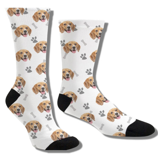 Custom Dog Socks - a Spirit Animal - Socks Camp camp socks Karen’s Kreations