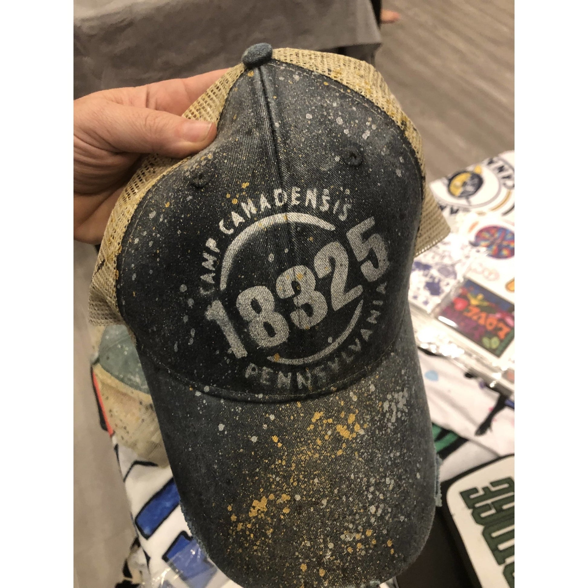 Custom Stencil Baseball Hat