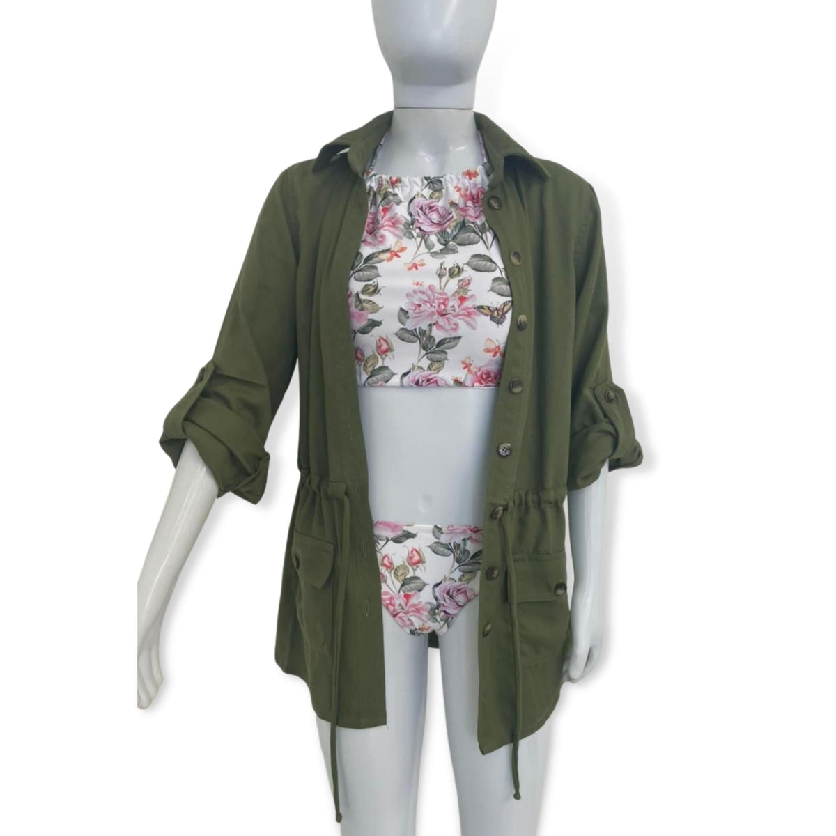 Dalai Green Florence Cover Up - a Spirit Animal - Cover Ups $60-$90 10 12