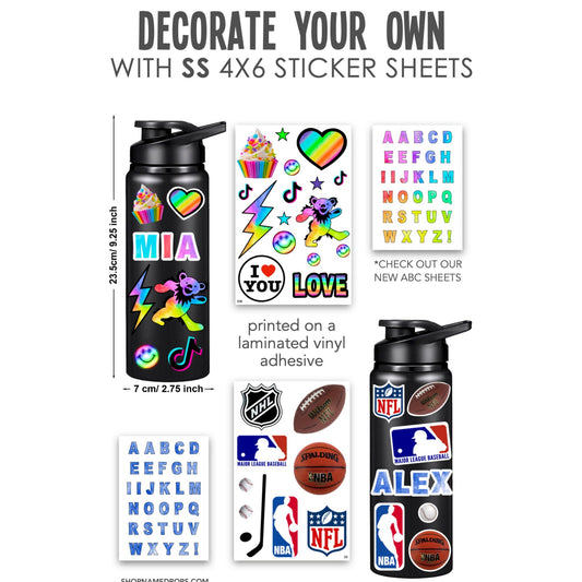 Decorate your Own with 4x6 Sticker Sheets - a Spirit Animal - Custom Camp Sticker Sheets a Spirit Animal active March 2024 Custom