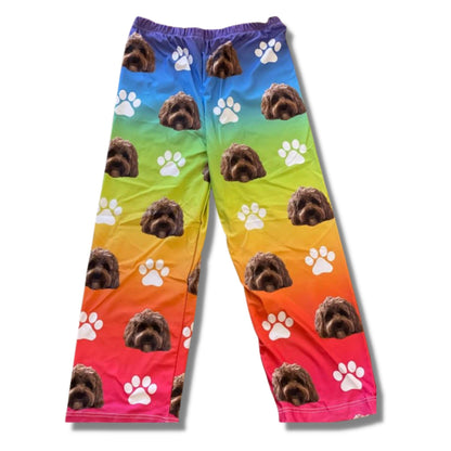 Dog Lover's Customized Pajamas Pants - a Spirit Animal - Pajamas $60-$75 cat custom
