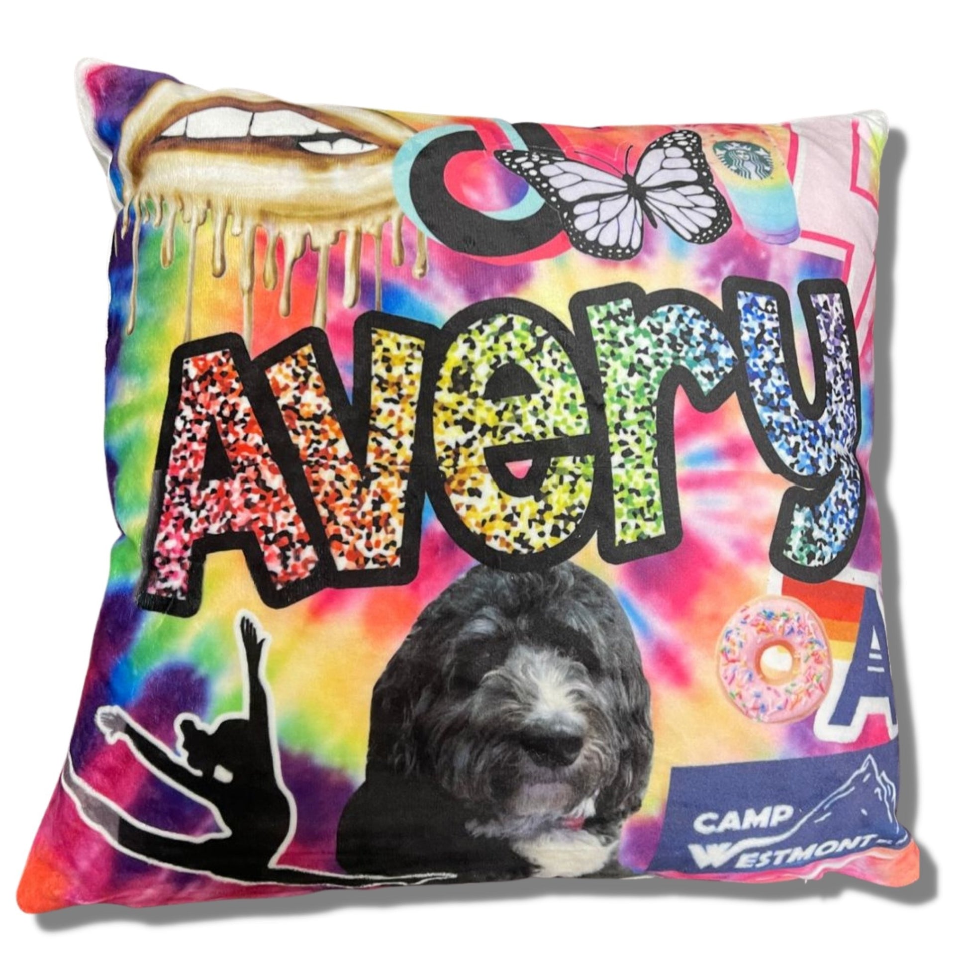Favorite Things Custom Pillows - a Spirit Animal - Custom Pillow Camp Custom Pillow custom-pillows