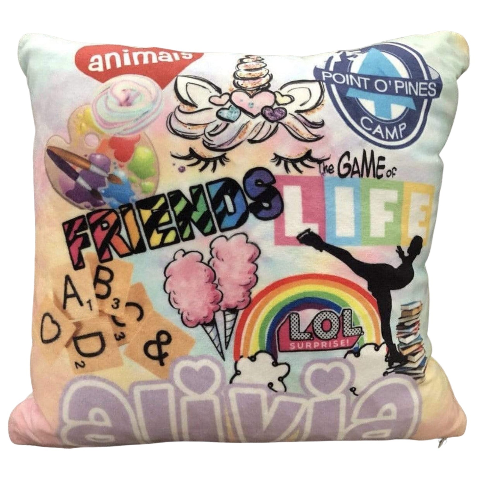 Favorite Things Custom Pillows - a Spirit Animal -