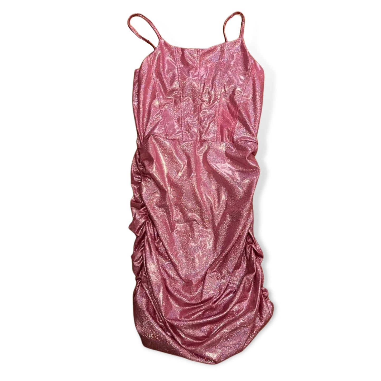 Flowers by Zoe Pink Pebble Metallic Corset Cinch Dress - a Spirit Animal - Dress active September 2023 dress Dresses