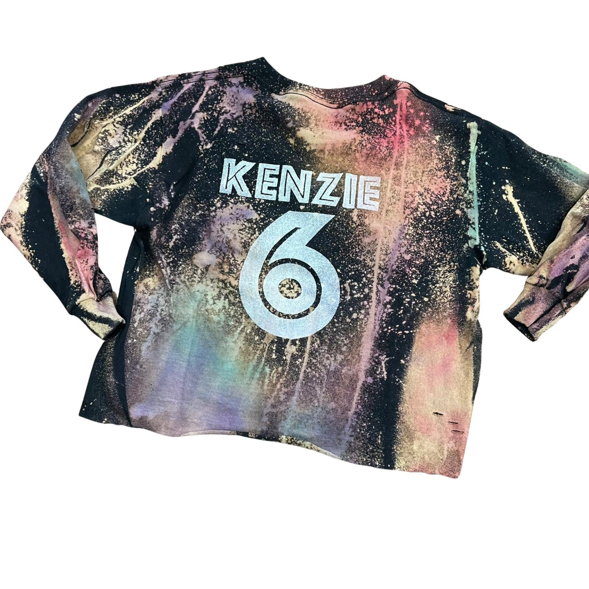 Heart N Soul Bleached L/S Tee Front &amp; Back Birthday Shirt - a Spirit Animal -