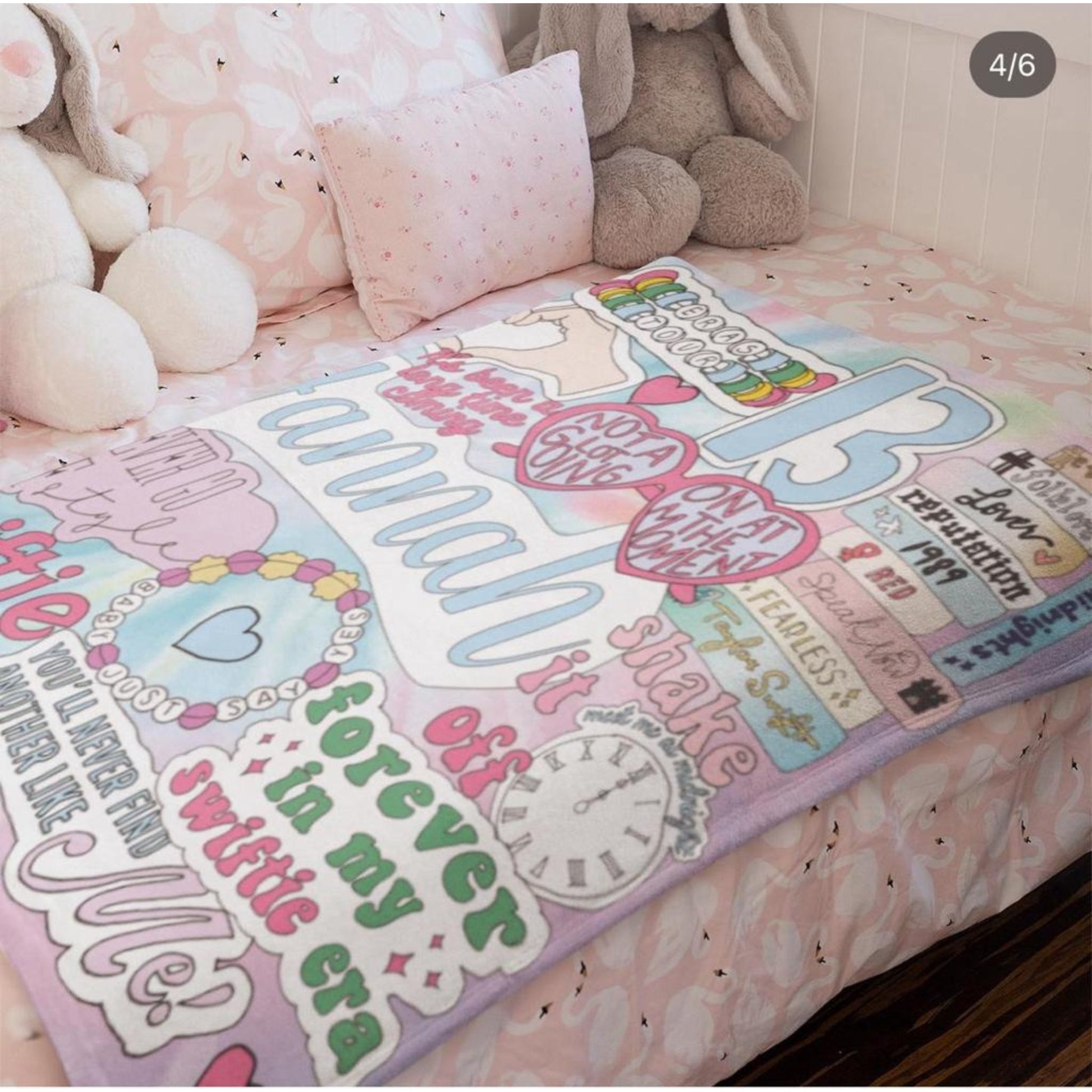 Just Love Designs Minky Blanket - a Spirit Animal - blanket active November 2023 Blanket Custom