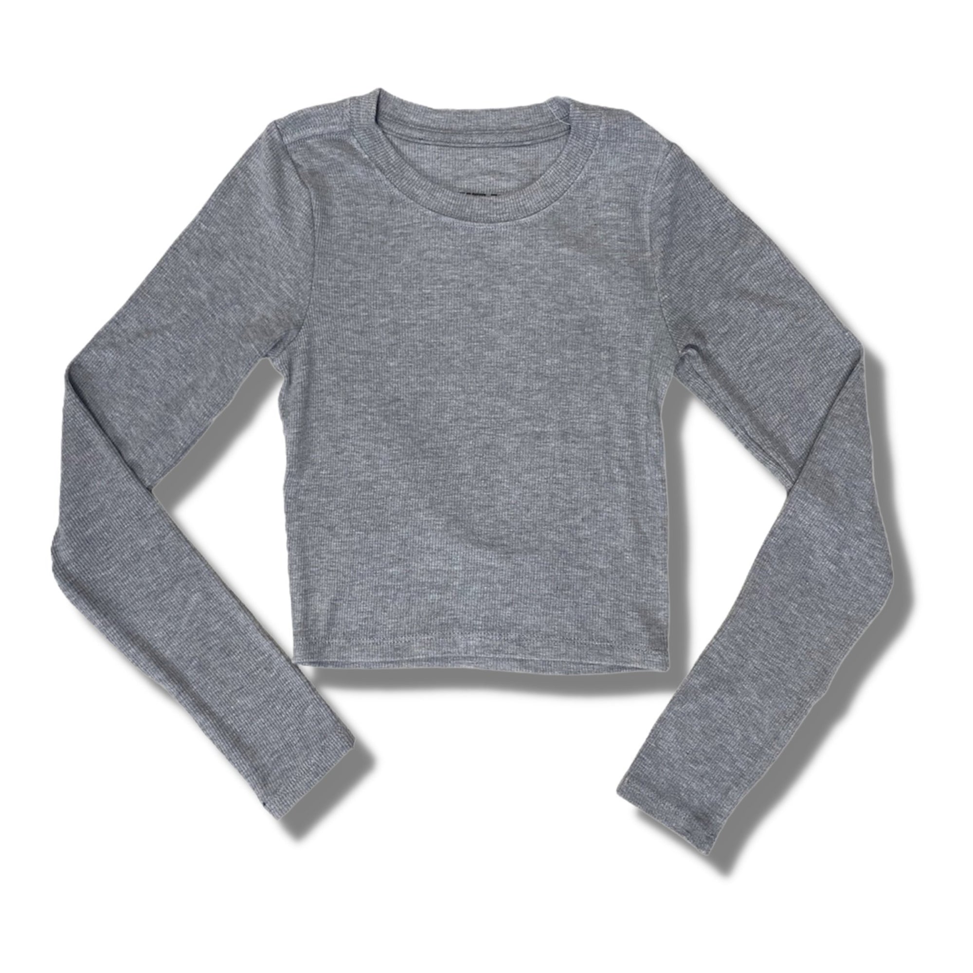 KatieJNYC Grey L/S Livi Tee - a Spirit Animal - long sleeved tee shirt $60-$75 Grey katie j