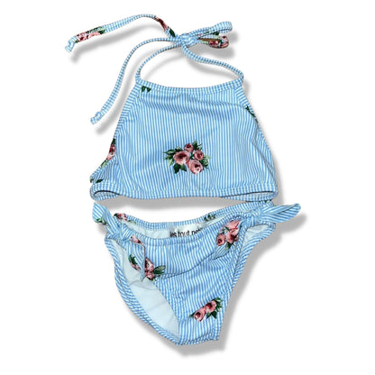 Les Tout Petits Striped Rose Halter Bikini - a Spirit Animal - bikini $60-$75 bikini Juniors