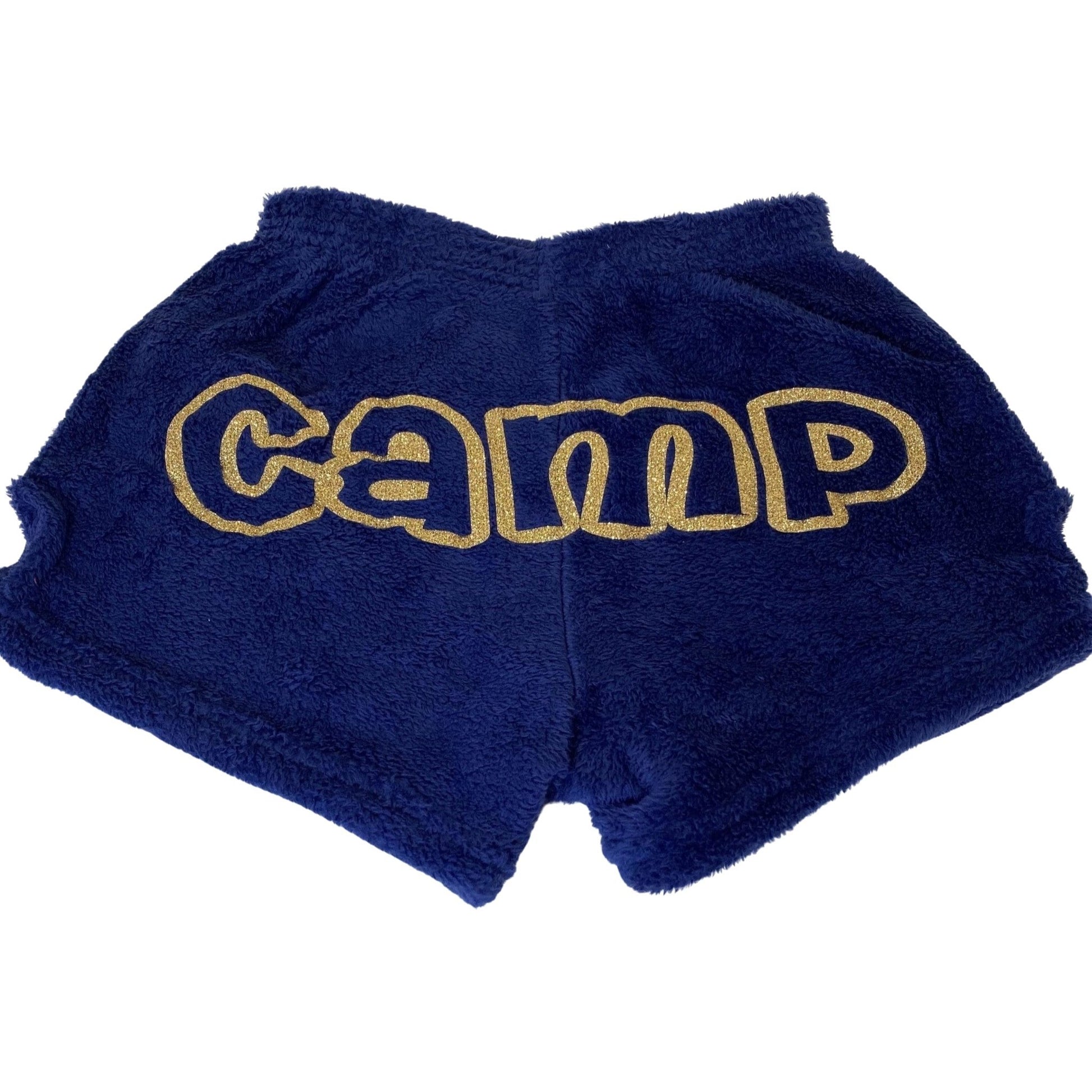 Made with Love Fuzzy Plush Custom Camp Shorts - a Spirit Animal -