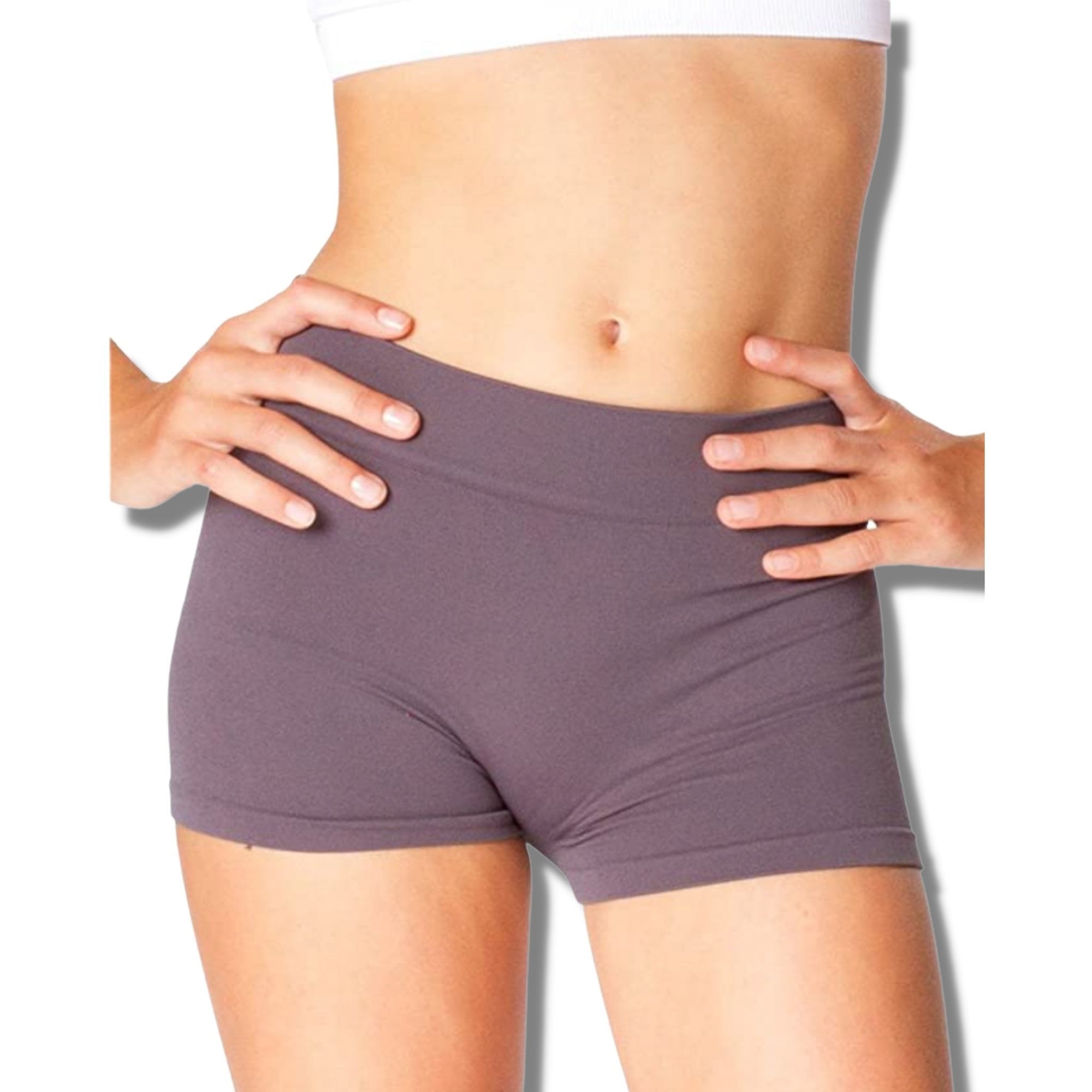 Malibu Sugar Charcoal Tween Solid Boy Shorts (7-14) - a Spirit Animal - shorts bottoms Charcoal Color-Charcoal