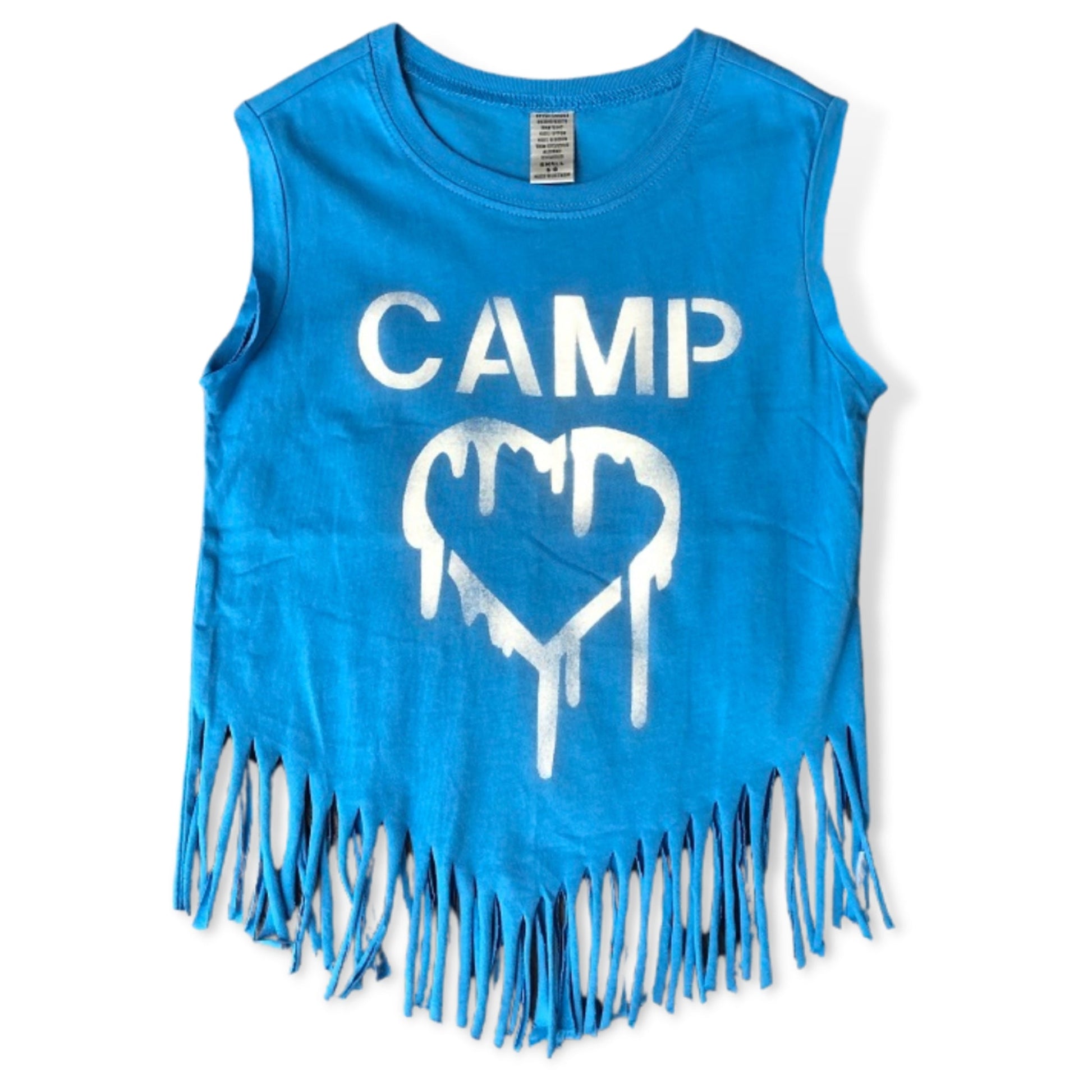 Melting Heart Custom Chevron Fringe Camp Tank - a Spirit Animal - Custom Tank active January 2024 adult Ali & Joe