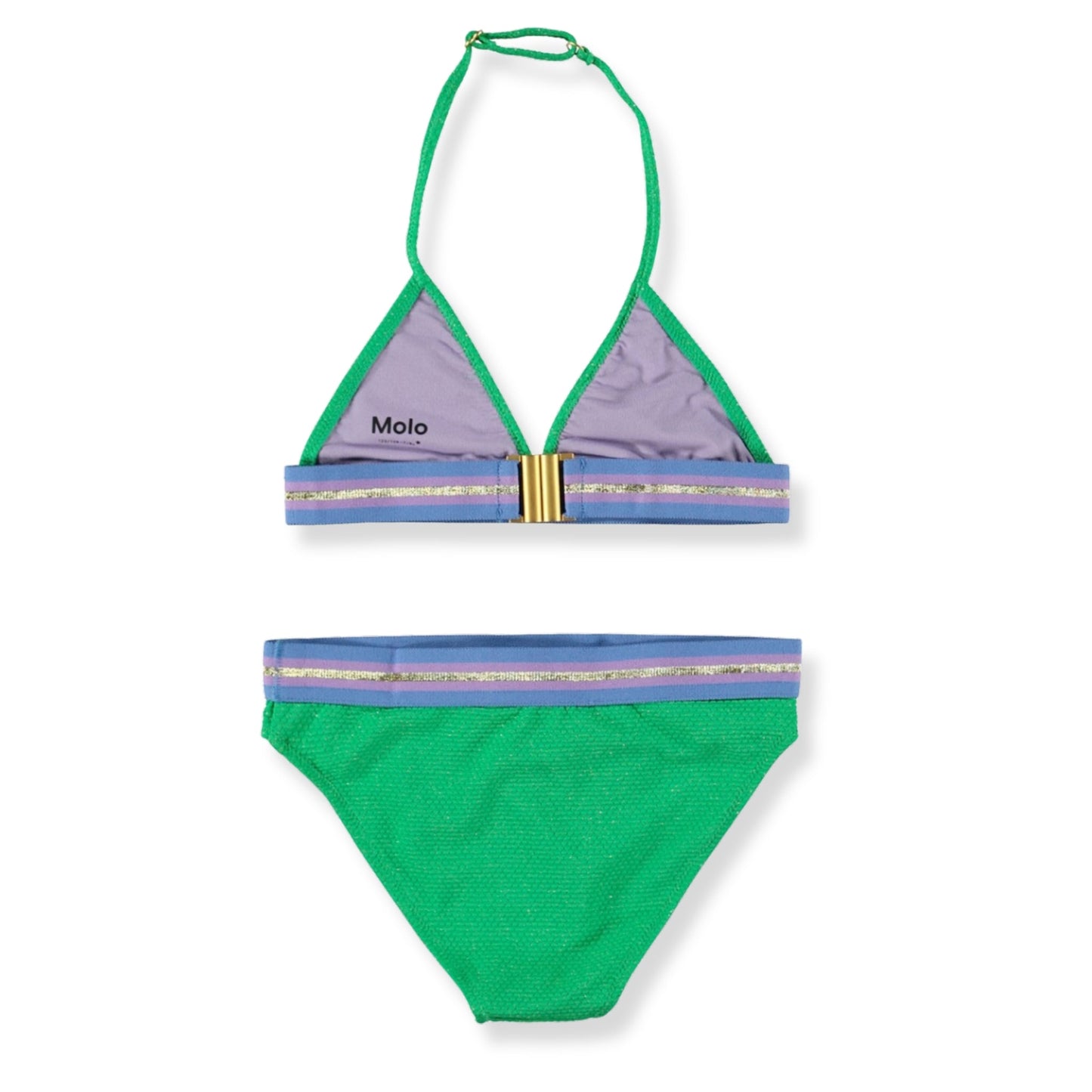 Molo Bright Green Nicoletta Bikini - a Spirit Animal - bikini active March 2024 bikini Green
