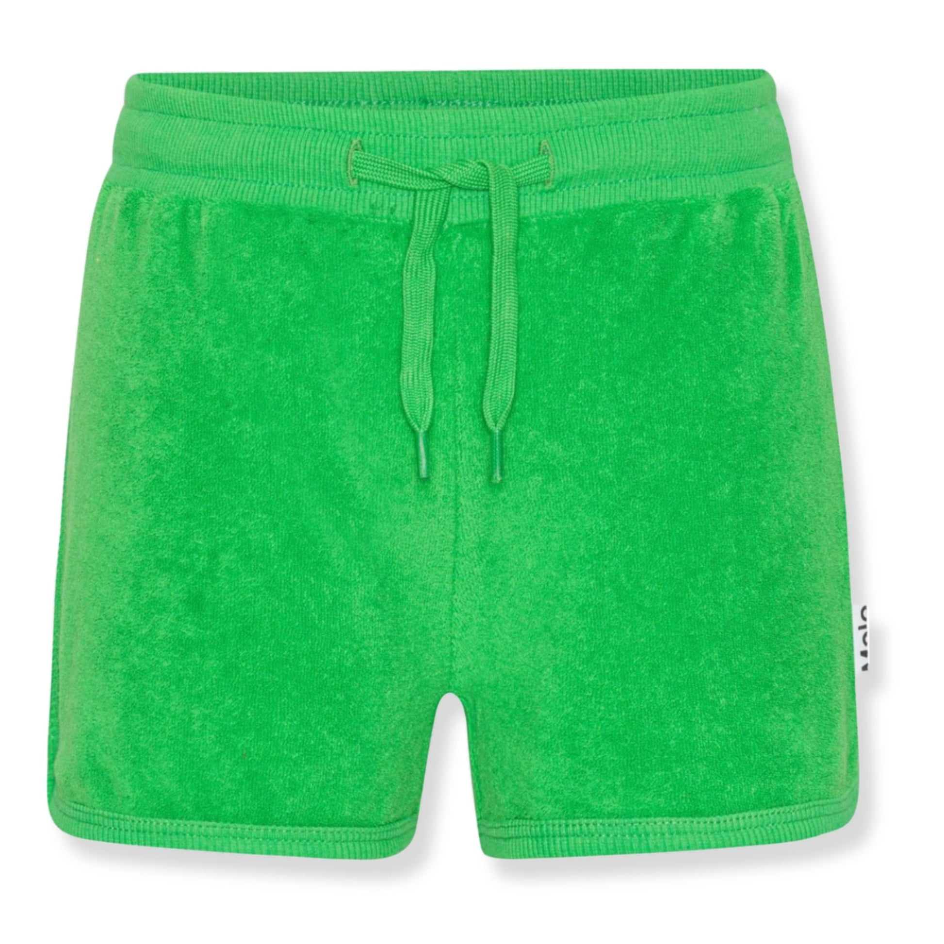 Molo Classic Green Aliya Shorts - a Spirit Animal - shorts active March 2024 Green Kids
