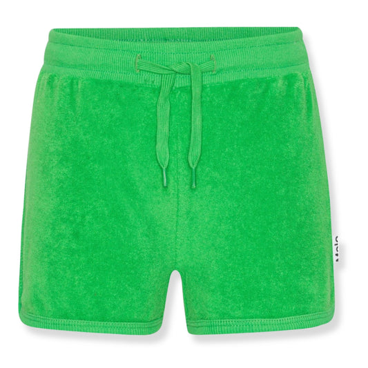 Molo Classic Green Aliya Shorts - a Spirit Animal - shorts active March 2024 Green Kids
